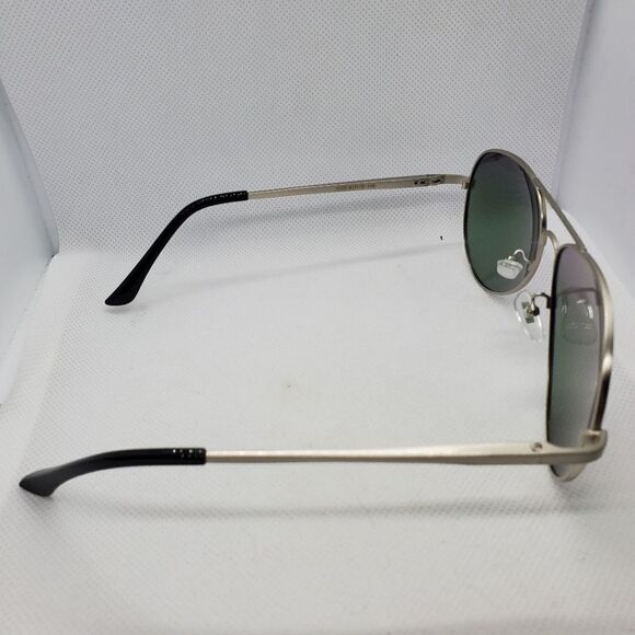 Miaier Silver Aviator Sunglasses - Picture 3 of 11